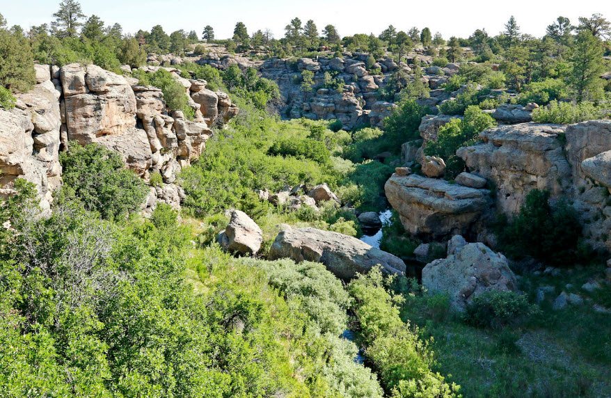 Castlewood Canyon State Park, Colorado, USA
